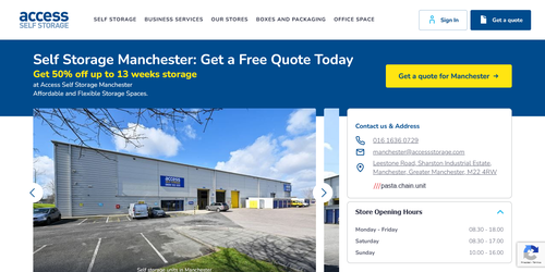 Access Self Storage Manchester